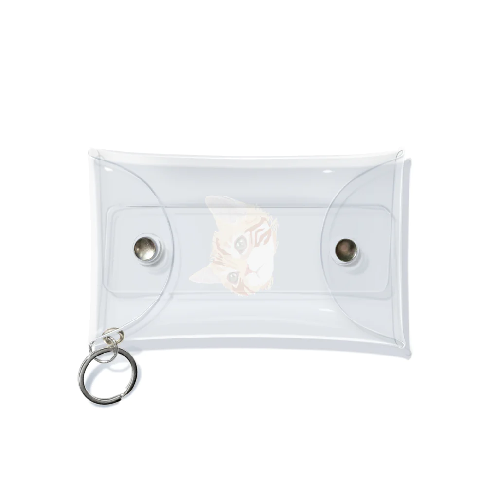 Saya SatoのCAT ワンポイント Mini Clear Multipurpose Case