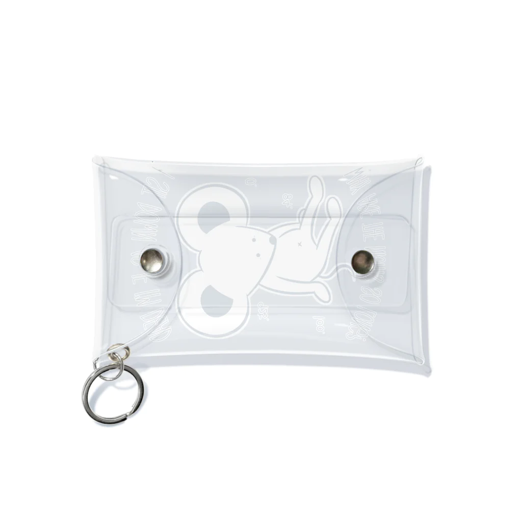  Millefy's shopのねずみの夜 Mini Clear Multipurpose Case