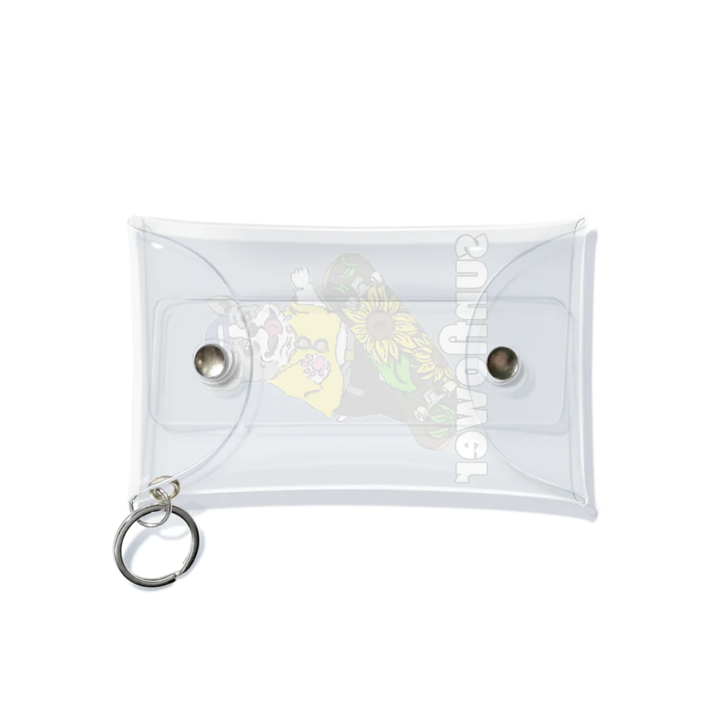 sunflowerのsunflower Gapaoくん Mini Clear Multipurpose Case