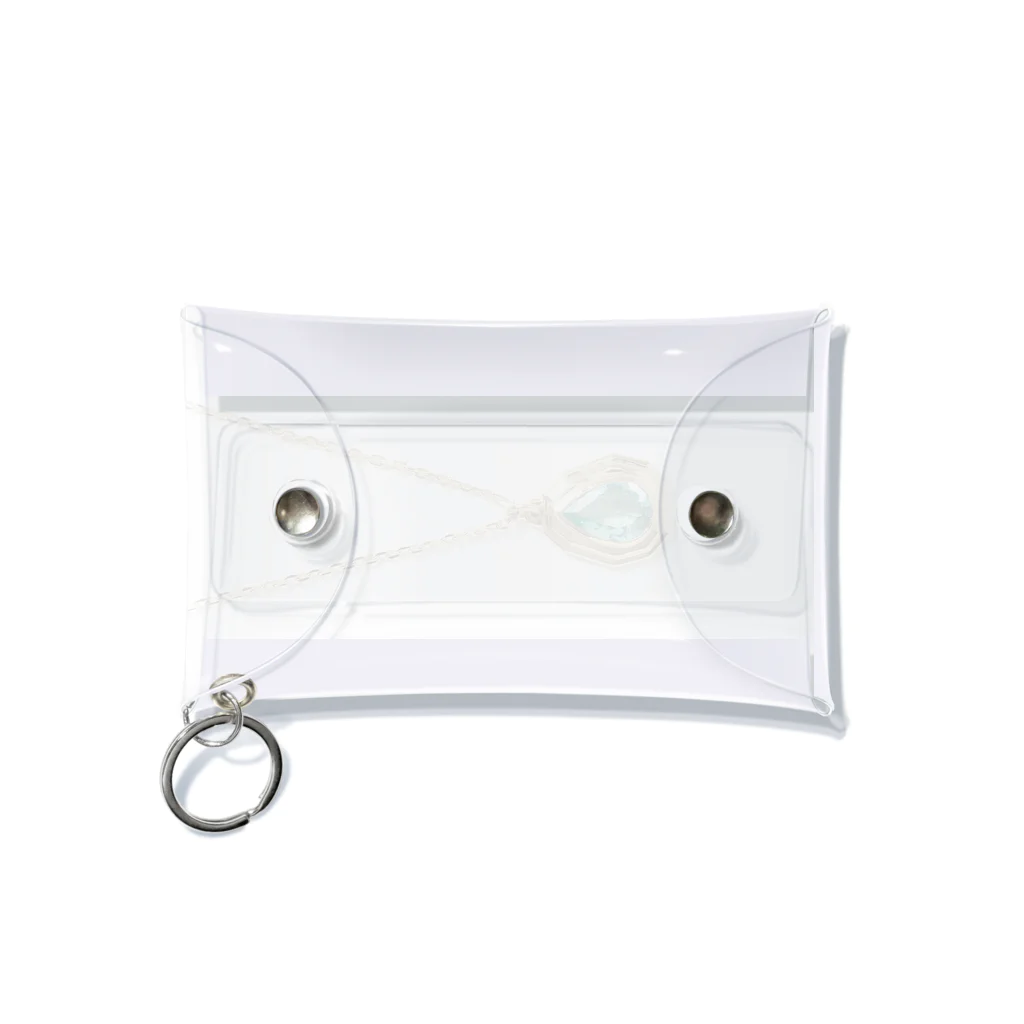 HemavatiJewelryのEmerald Necklace Mini Clear Multipurpose Case