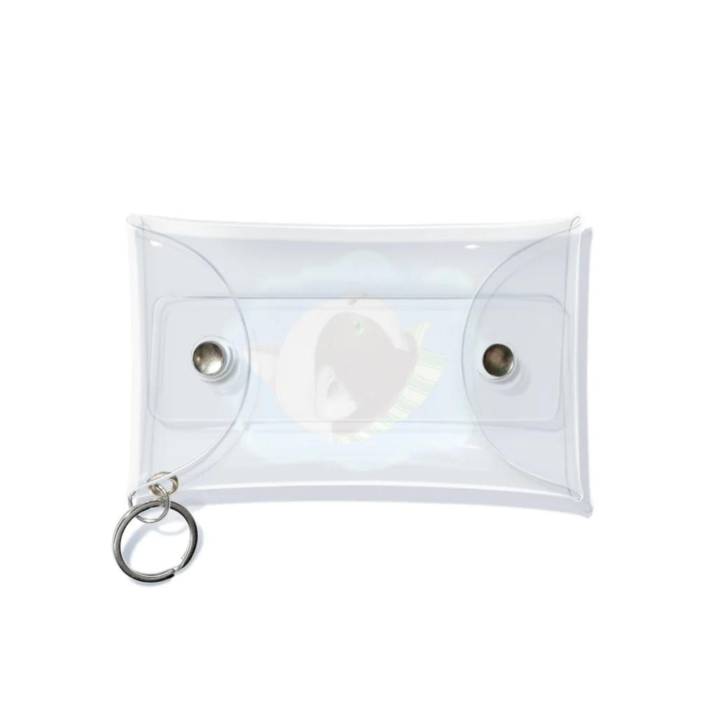 たぬきの残像のさいわいのねこ　ジョバンニ Mini Clear Multipurpose Case