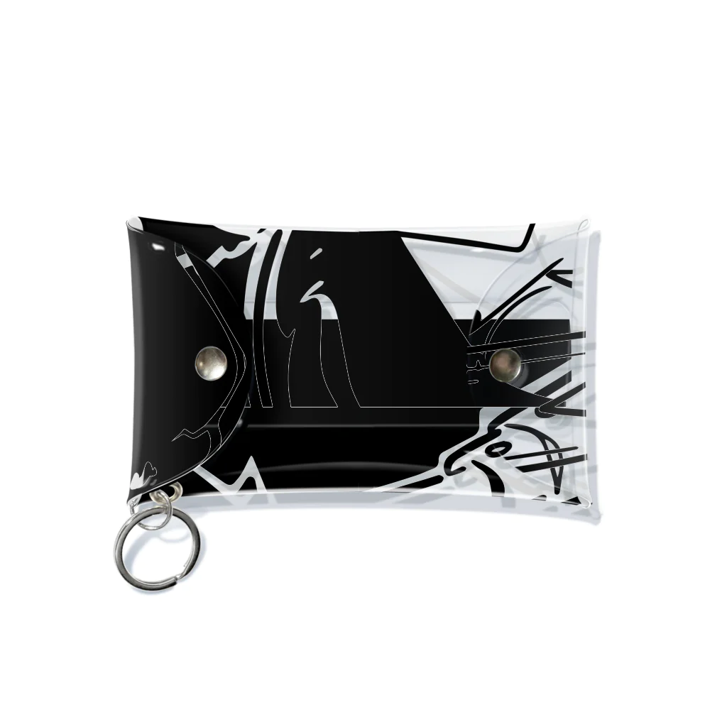 山形屋米店のニコラ・テスラ（Nikola Tesla） Mini Clear Multipurpose Case