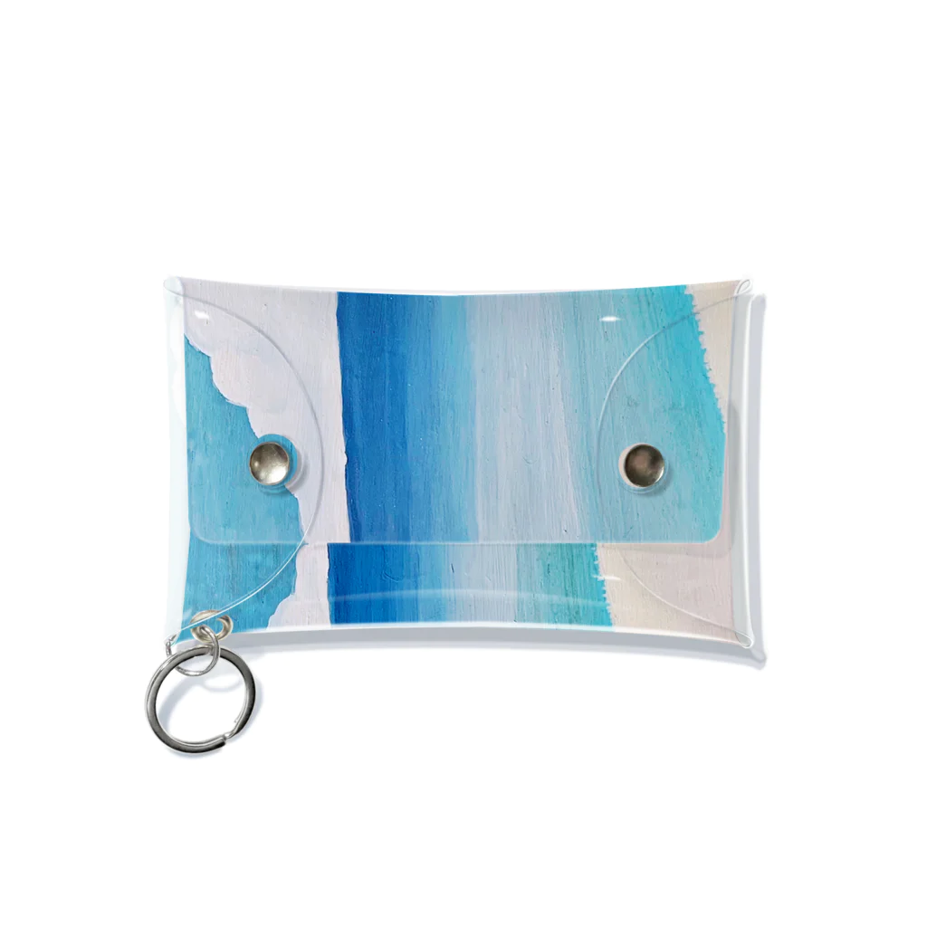 シャルルの青い海 Mini Clear Multipurpose Case