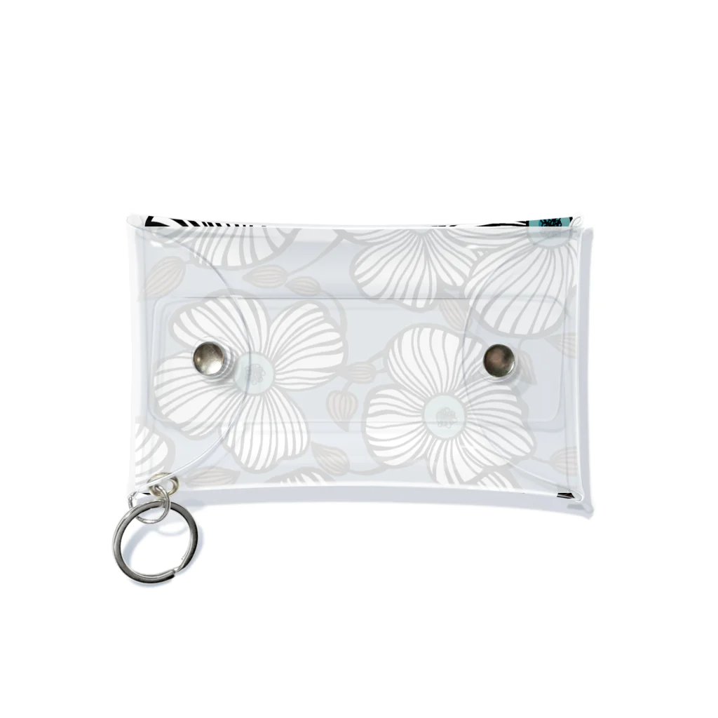  PinoMi's room【雑貨屋】のflower Mini Clear Multipurpose Case