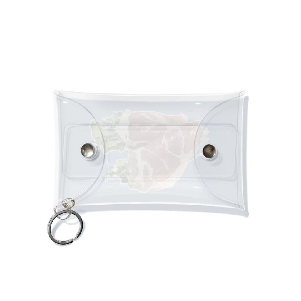 脂身通信Ｚのかいわれ大根の生ハム巻き_220722 Mini Clear Multipurpose Case