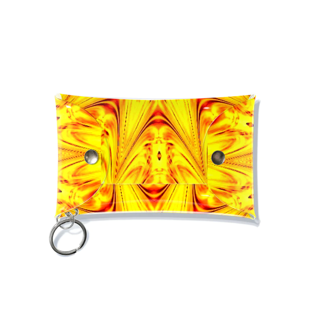 Anna’s galleryのSunflower Mini Clear Multipurpose Case