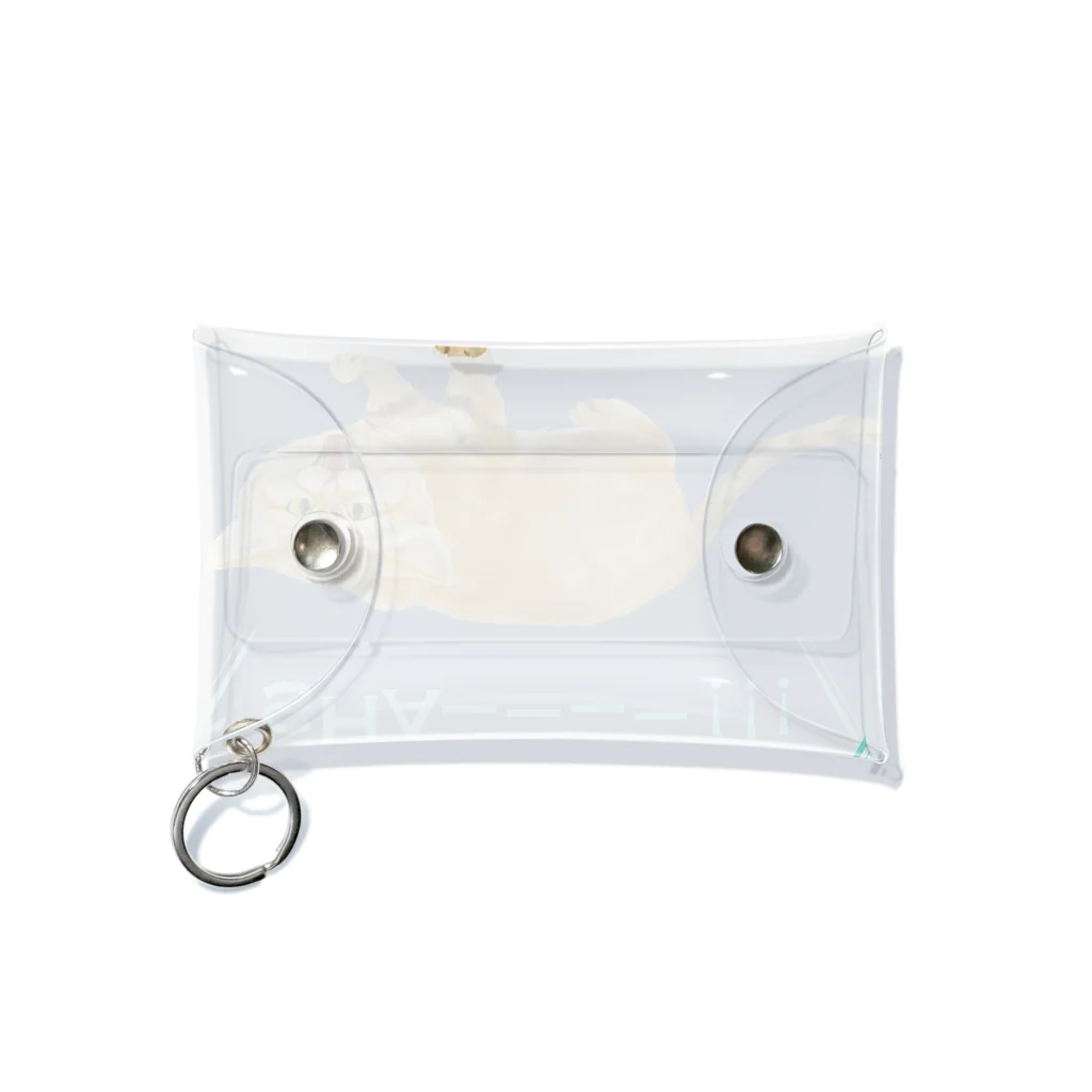 kitaooji shop SUZURI店のシャーするスナネコ Mini Clear Multipurpose Case