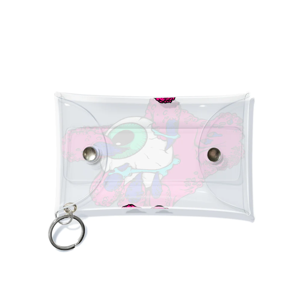 TKGのMonsterhand　pink Mini Clear Multipurpose Case