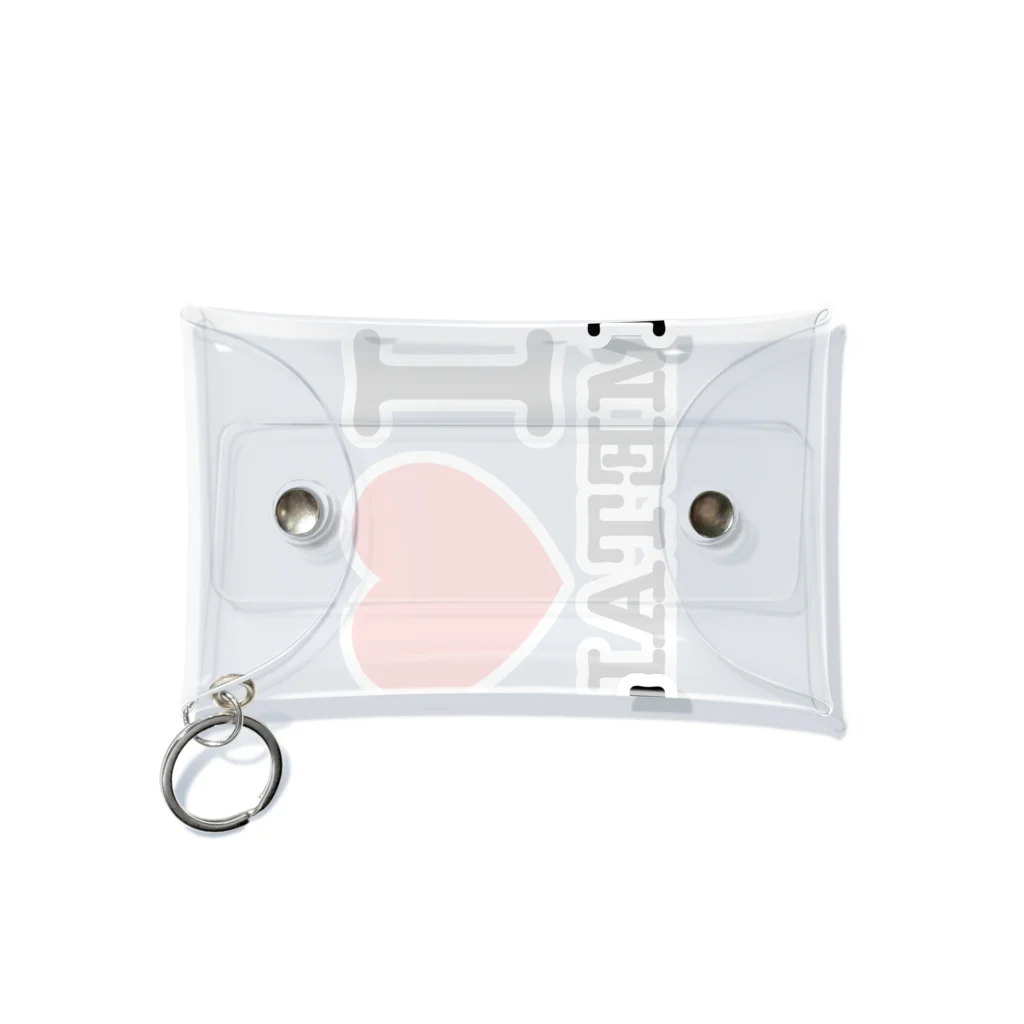 HachijuhachiのI LOVE METAL Mini Clear Multipurpose Case