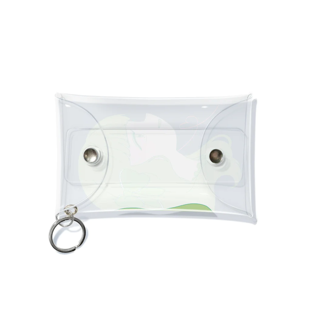 ∞lette OFFICIAL STOREの小鳥わたげ Mini Clear Multipurpose Case