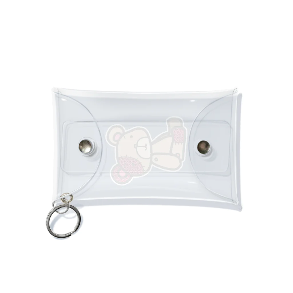 ゆるれあの「ぬ」ぬいぐるみ Mini Clear Multipurpose Case