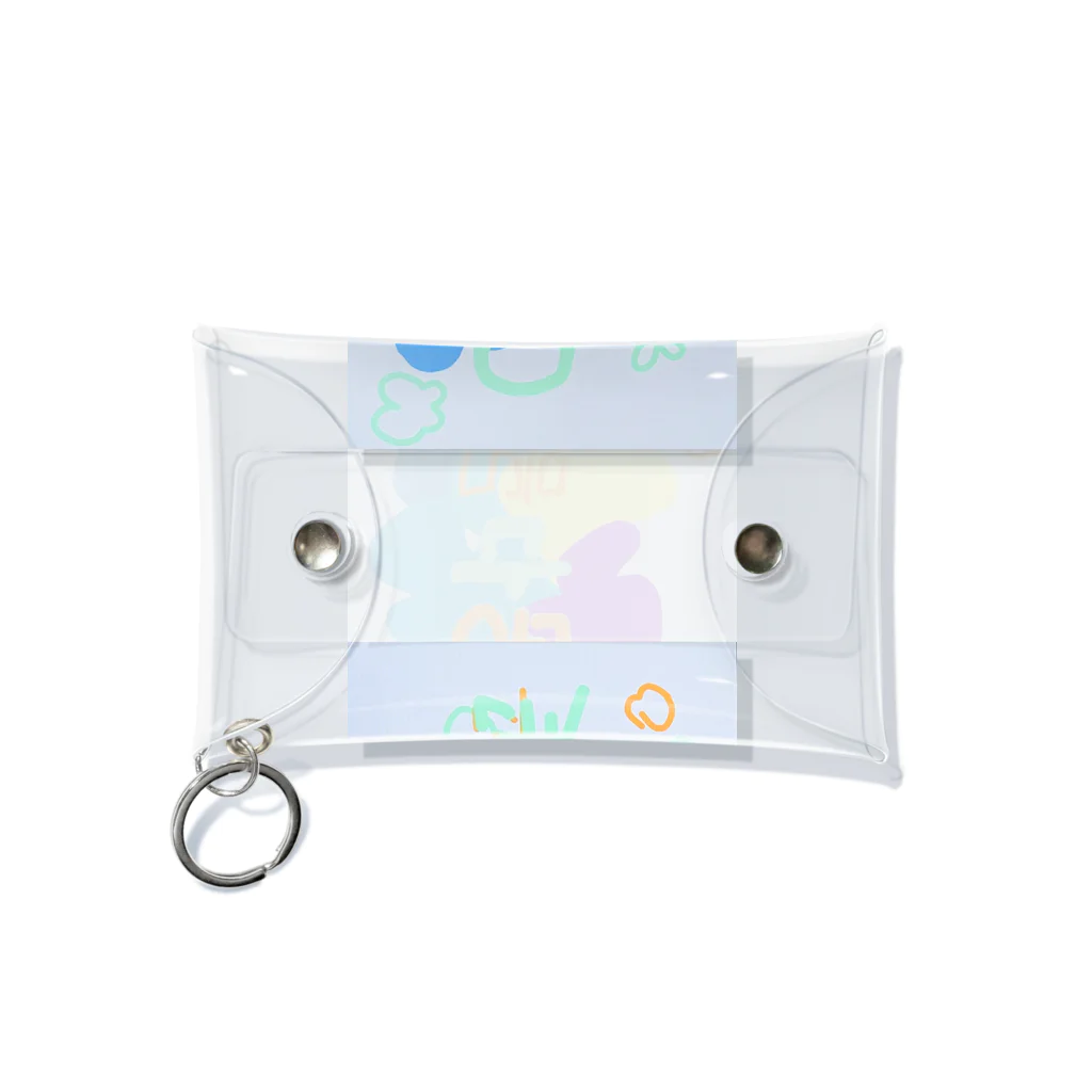 No.141_OneForOnesの小さなお花（韓国語🇰🇷） Mini Clear Multipurpose Case