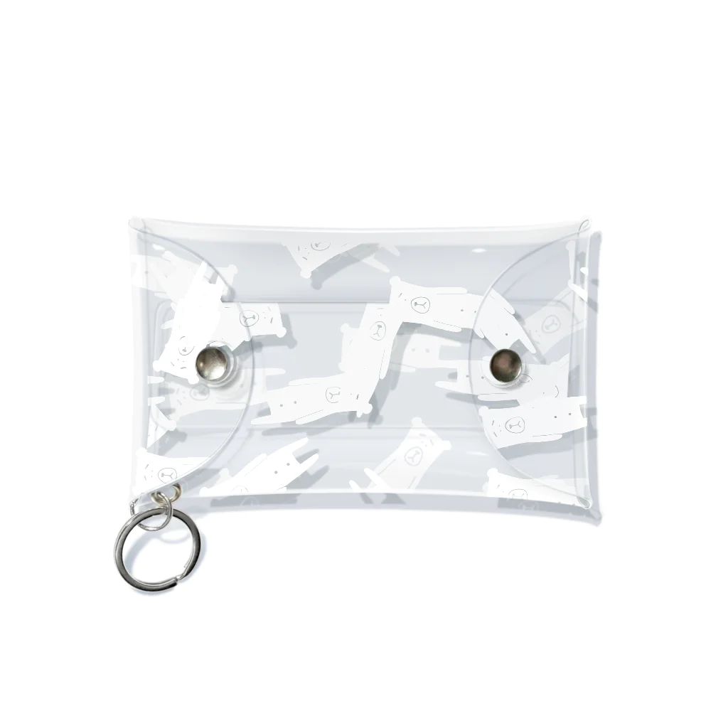 N's  work..のくまおさんミニケース Mini Clear Multipurpose Case