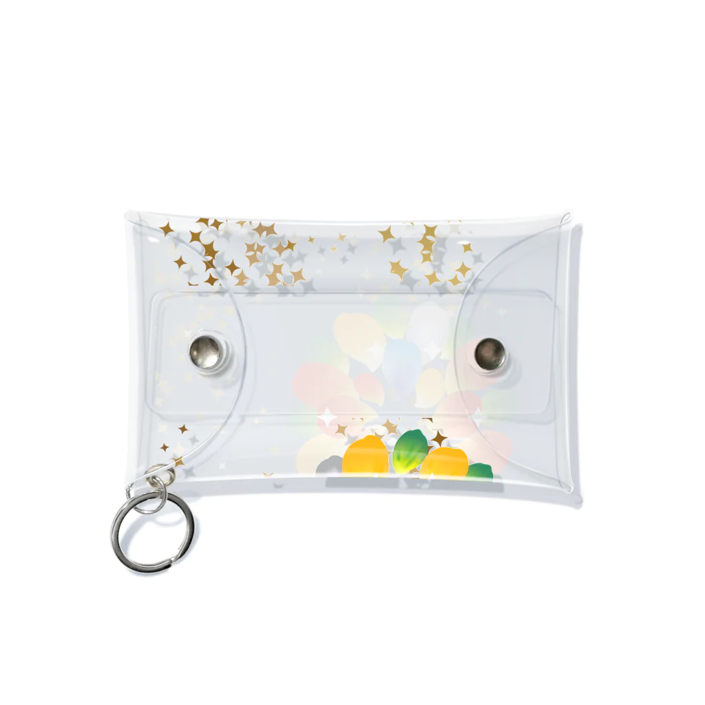 マヤイロストアのマヤイロ 5色 Flower Mini Clear Multipurpose Case