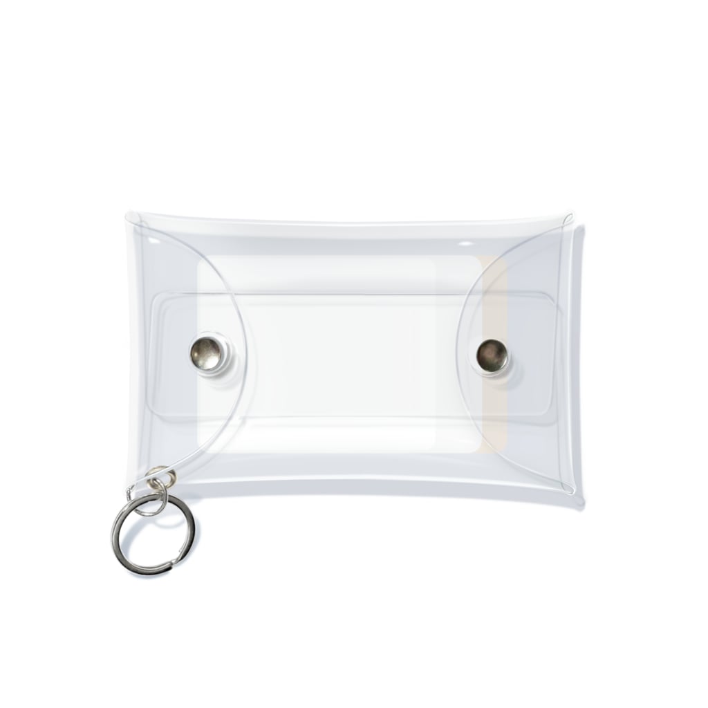 キッズモード某の白 ( 麻雀グッズ ) Mini Clear Multipurpose Case