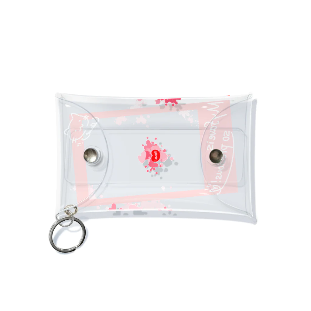 もぐもぐちゃっぴーの推しが尊い！ポラロイド風 Mini Clear Multipurpose Case