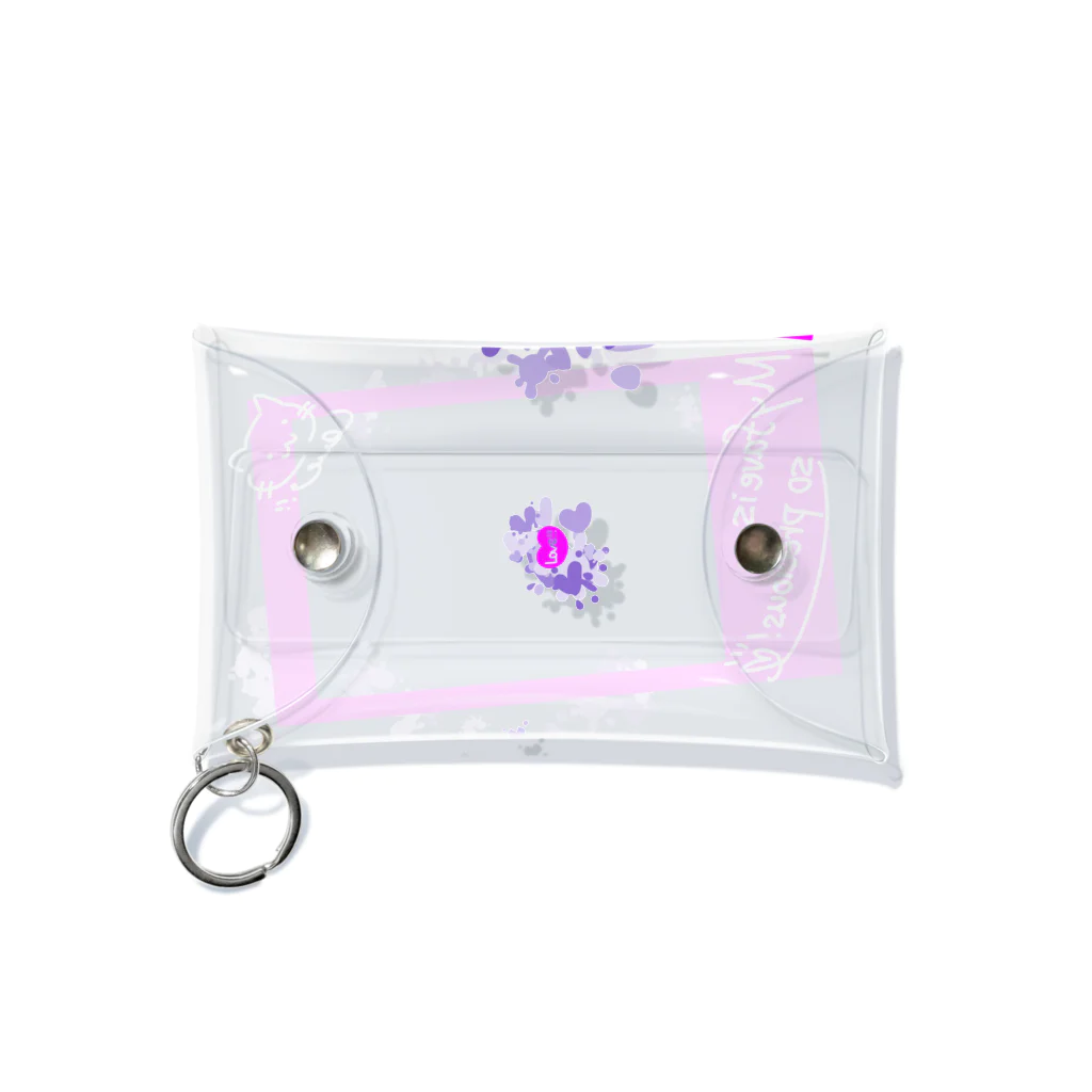 もぐもぐちゃっぴーの推しが尊い！ポラロイド風 Mini Clear Multipurpose Case