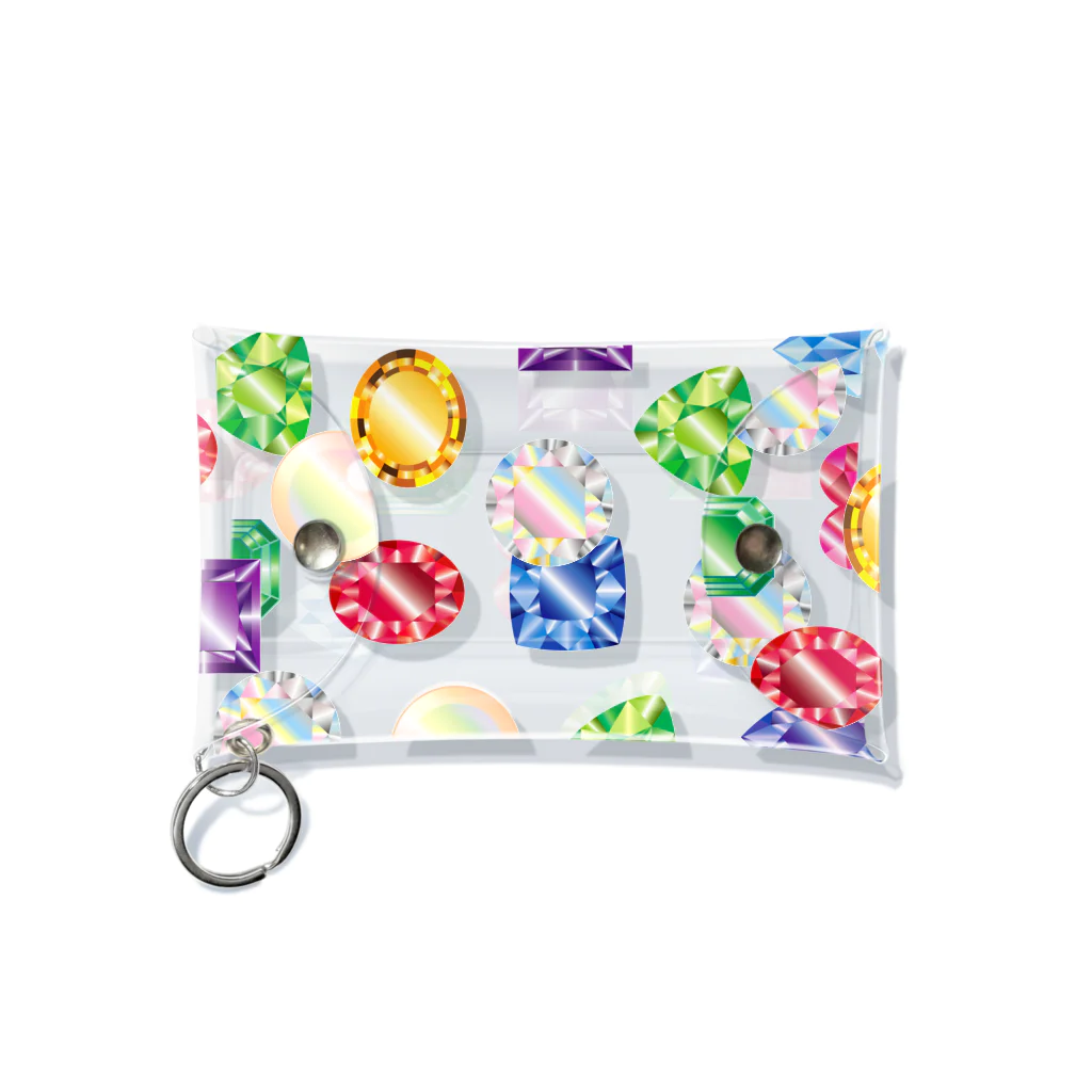 Parfaite Cute パルフェットキュートの誕生石 Mini Clear Multipurpose Case