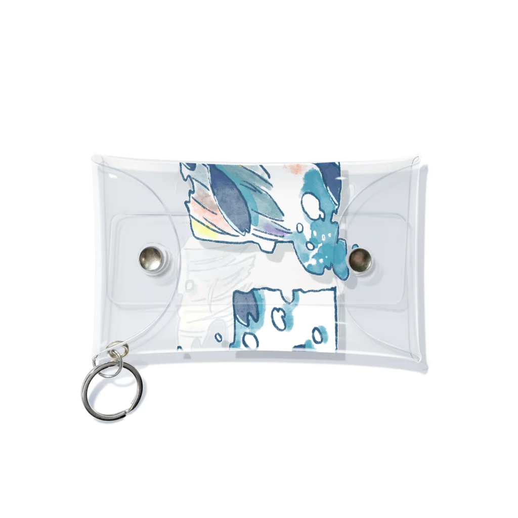 はやみん合唱団 織声の小さきもののおめめ（織声） Mini Clear Multipurpose Case