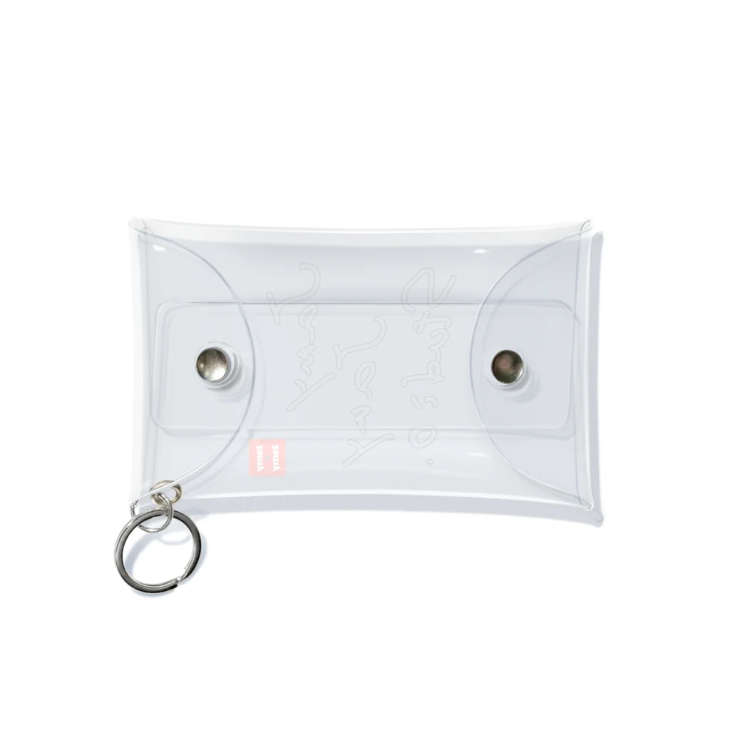 JamyJamyStudioのJamyJamyStudio公式ロゴアイテム Mini Clear Multipurpose Case