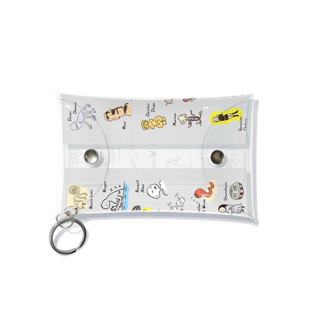 tarao storeのWe Live Wonder Life Mini Clear Multipurpose Case