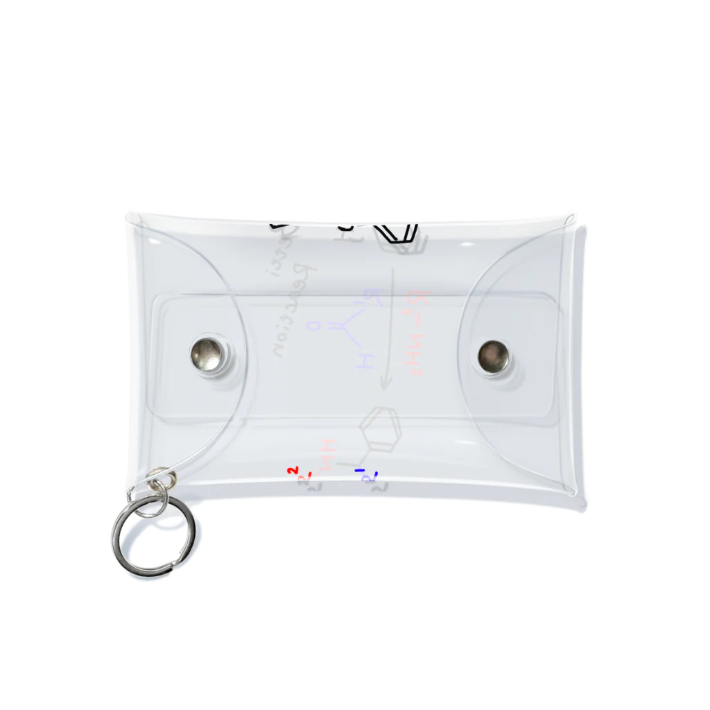 Rakugaki SanのBetti reaction Mini Clear Multipurpose Case