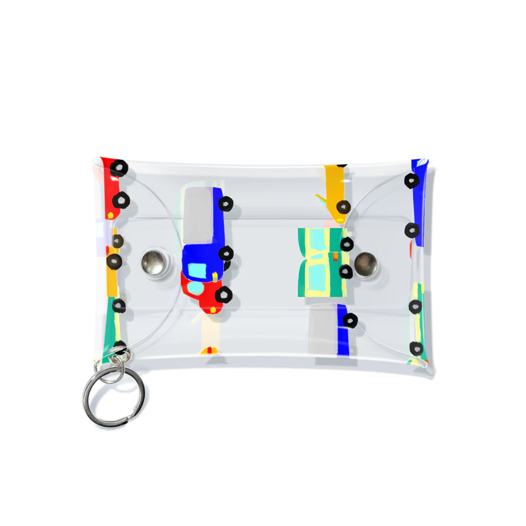mimimiのくるま ミニクリアマルチケース
