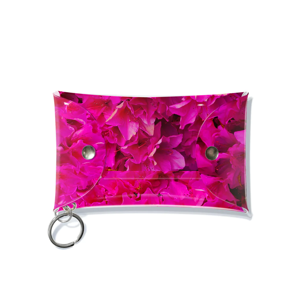 マリーゴールドのピンクの塊 Mini Clear Multipurpose Case