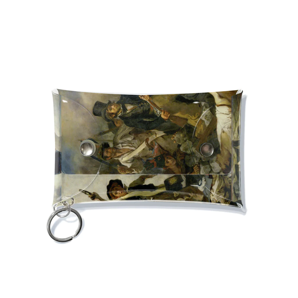 世界美術商店の民衆を導く自由の女神 / Liberty Leading the People Mini Clear Multipurpose Case