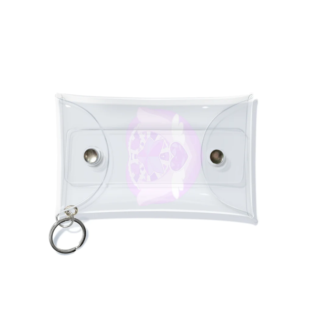 くるみの魔法少女♡コンパクト purple Mini Clear Multipurpose Case