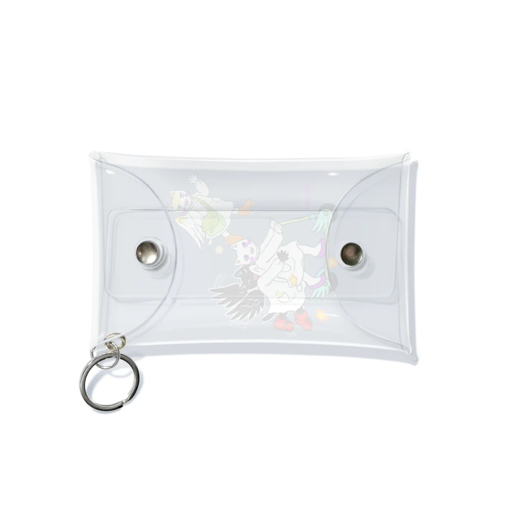 Kifuyuの猫の天使 Mini Clear Multipurpose Case