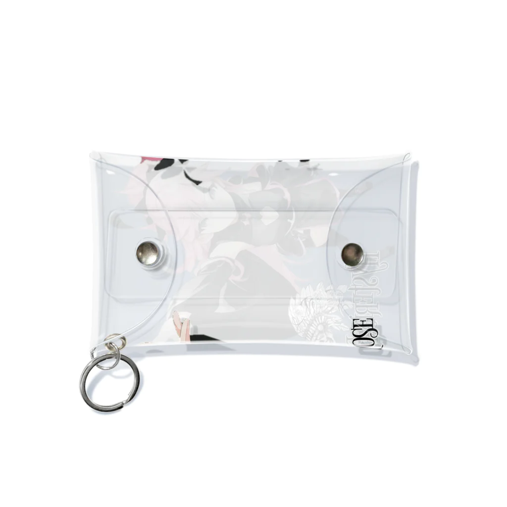 Bounty rose studio アパレルのHystericrose クレア Mini Clear Multipurpose Case