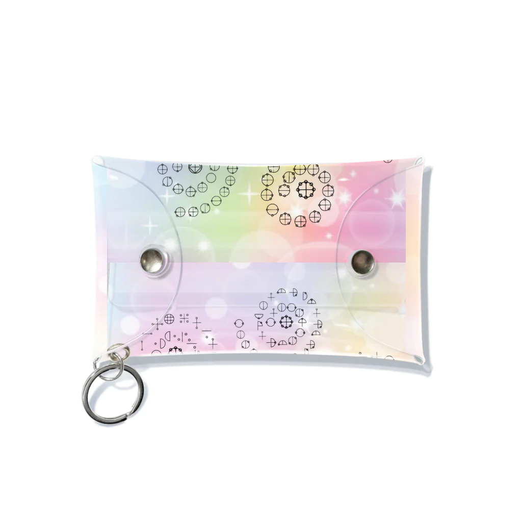 COCONUTchanのカタカムナ第5首から第11首グッズ Mini Clear Multipurpose Case