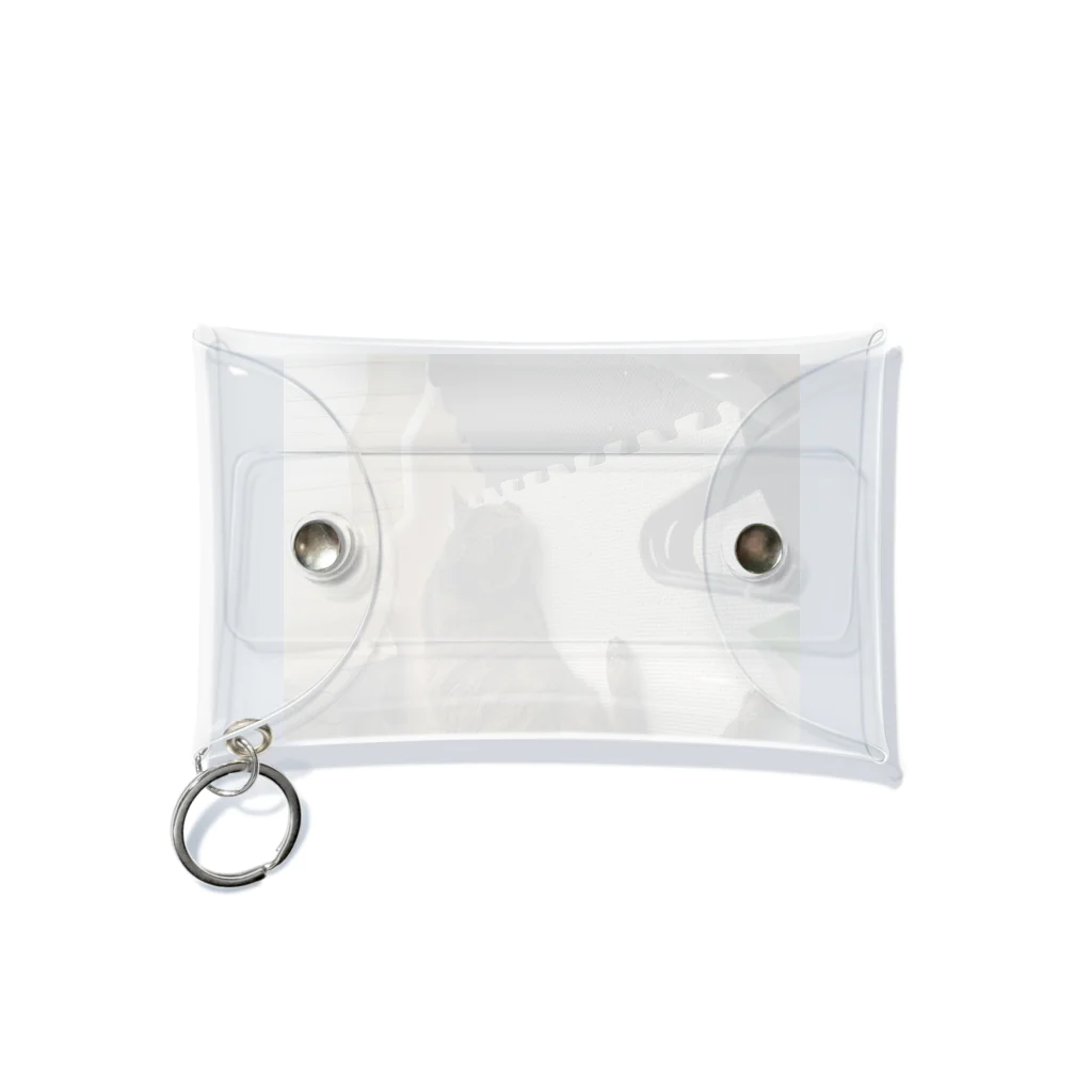 さびねこショップのさびねこちゃん Mini Clear Multipurpose Case