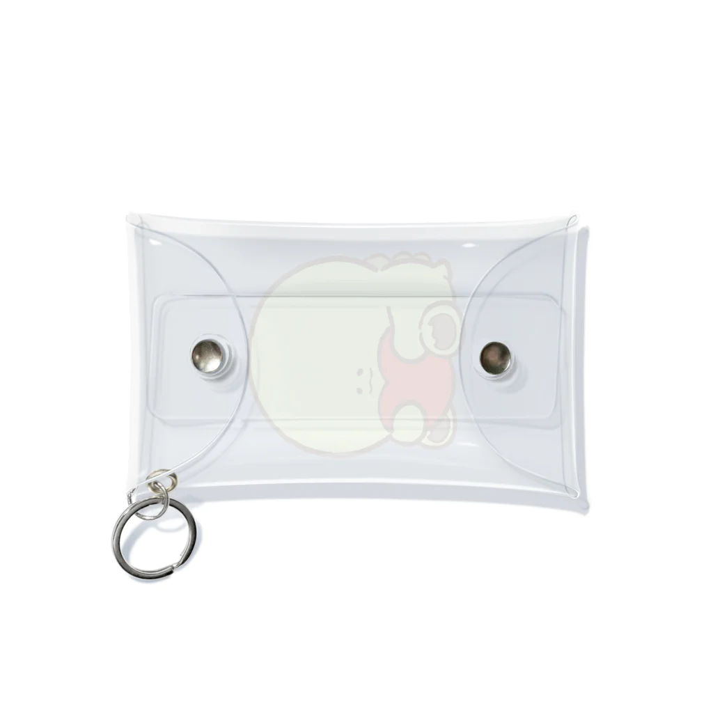 ちますけの抱っこかいじゅう。(赤) Mini Clear Multipurpose Case