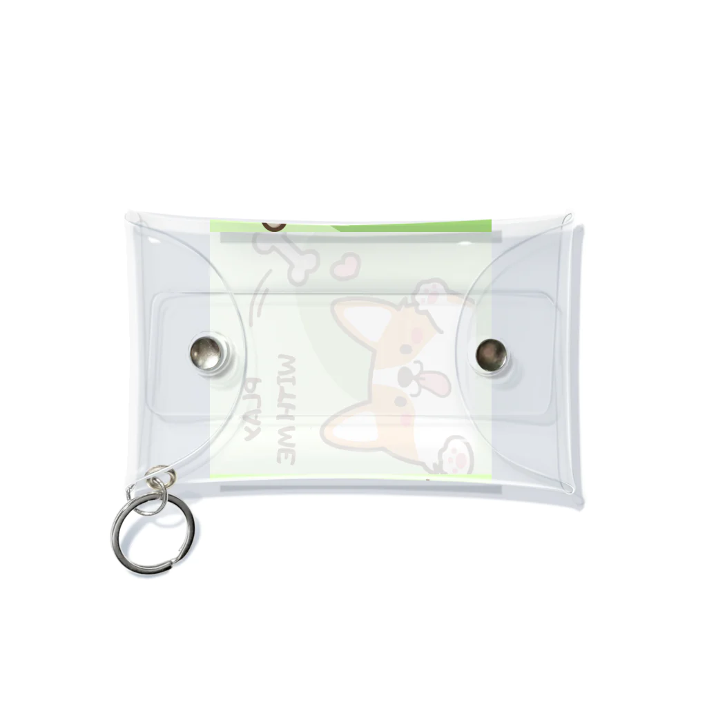 ロイ@イラストレーターHEXANFT販売美麗イラスト描きますのPLAY WITH ME Mini Clear Multipurpose Case