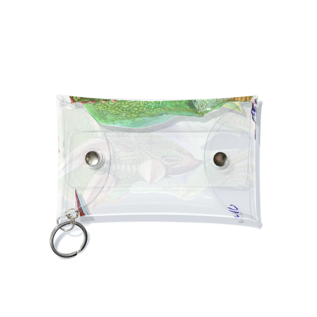 segasworksのTriceratops Mini Clear Multipurpose Case