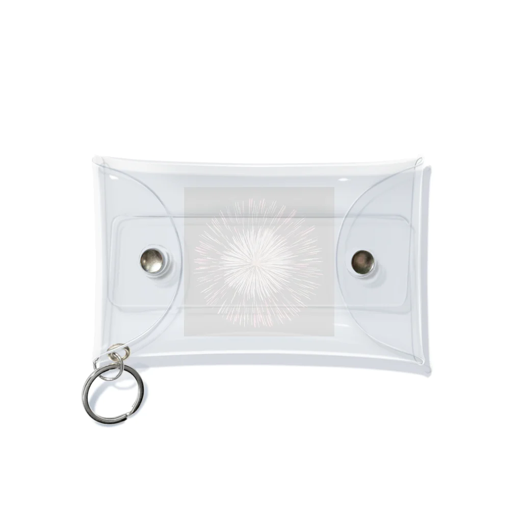 MEGURIの花火 Mini Clear Multipurpose Case