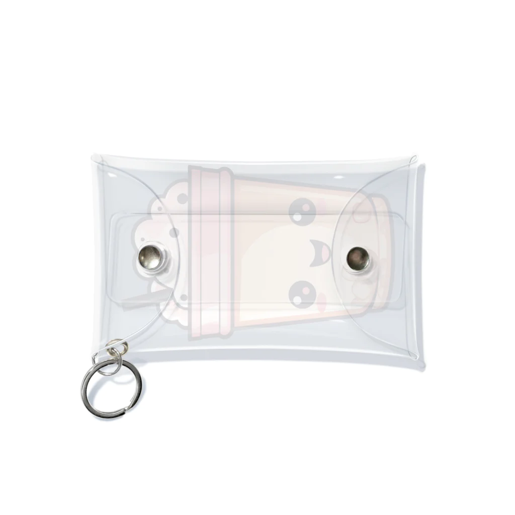 Vasetti_pressのタピオカミルクティー Mini Clear Multipurpose Case