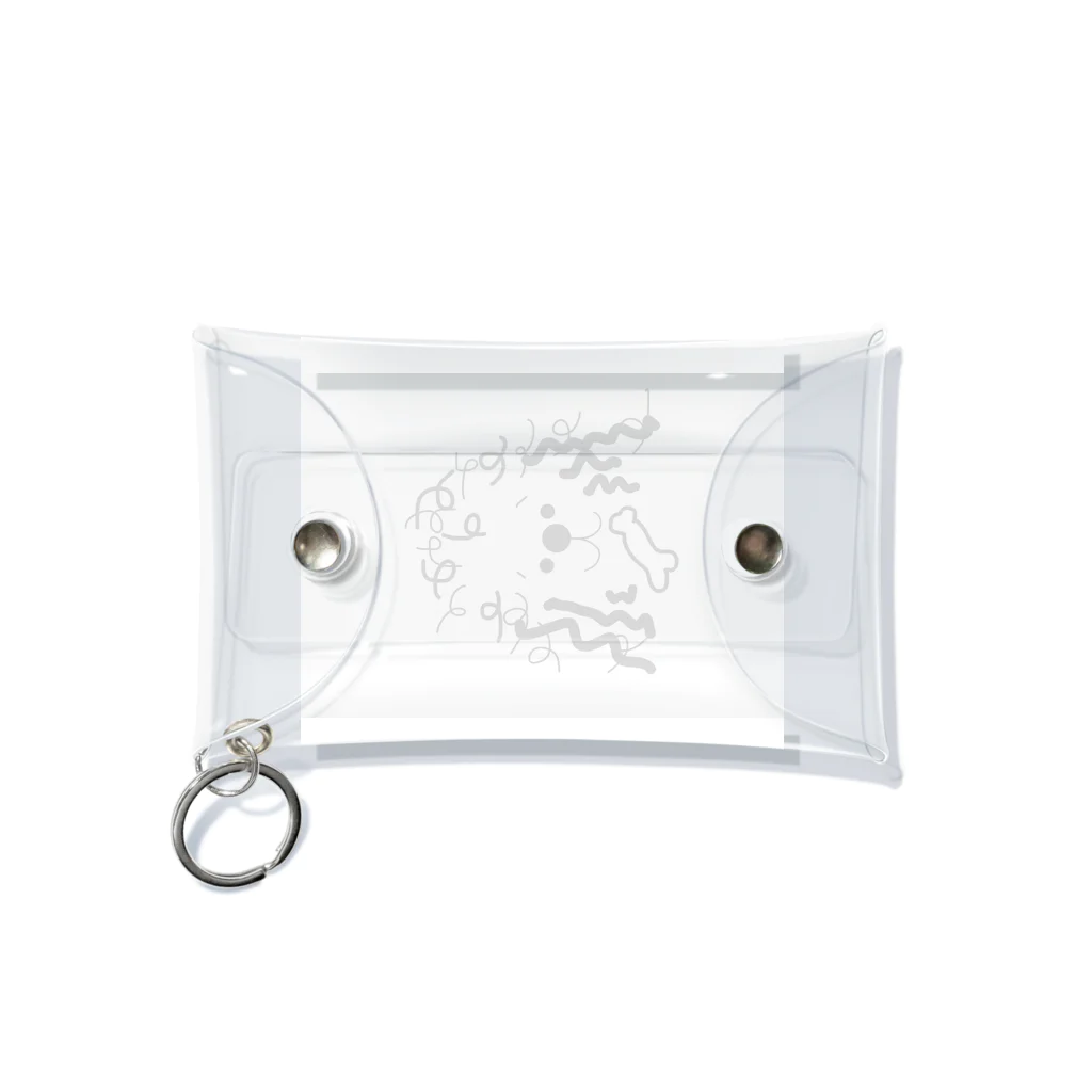 ouhimeのトイプードル Mini Clear Multipurpose Case