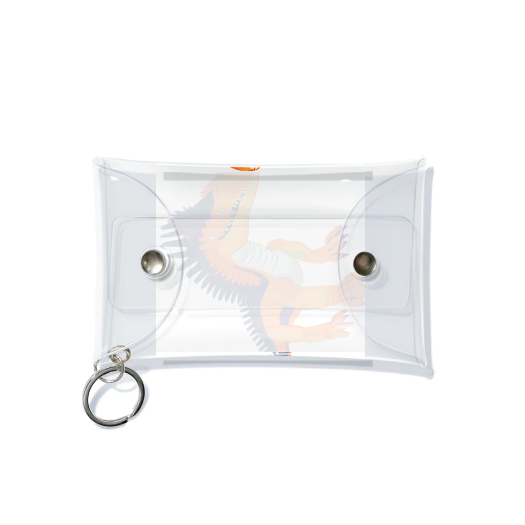 サウルス工房のポップスピノサウルス Mini Clear Multipurpose Case