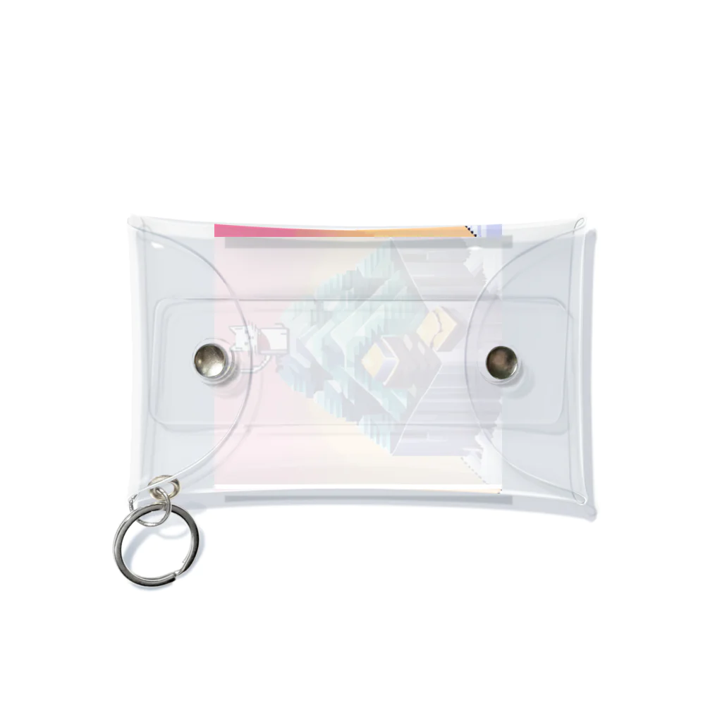 ネコピコshopのアドベンチャーキャット Mini Clear Multipurpose Case