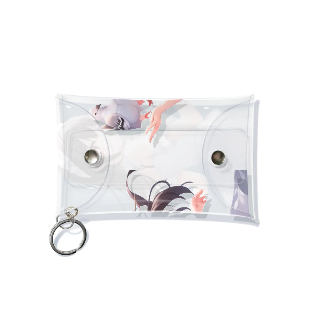 D.M@WORLDの鳥界のアイドル❤️鳩のハトコ様 Mini Clear Multipurpose Case