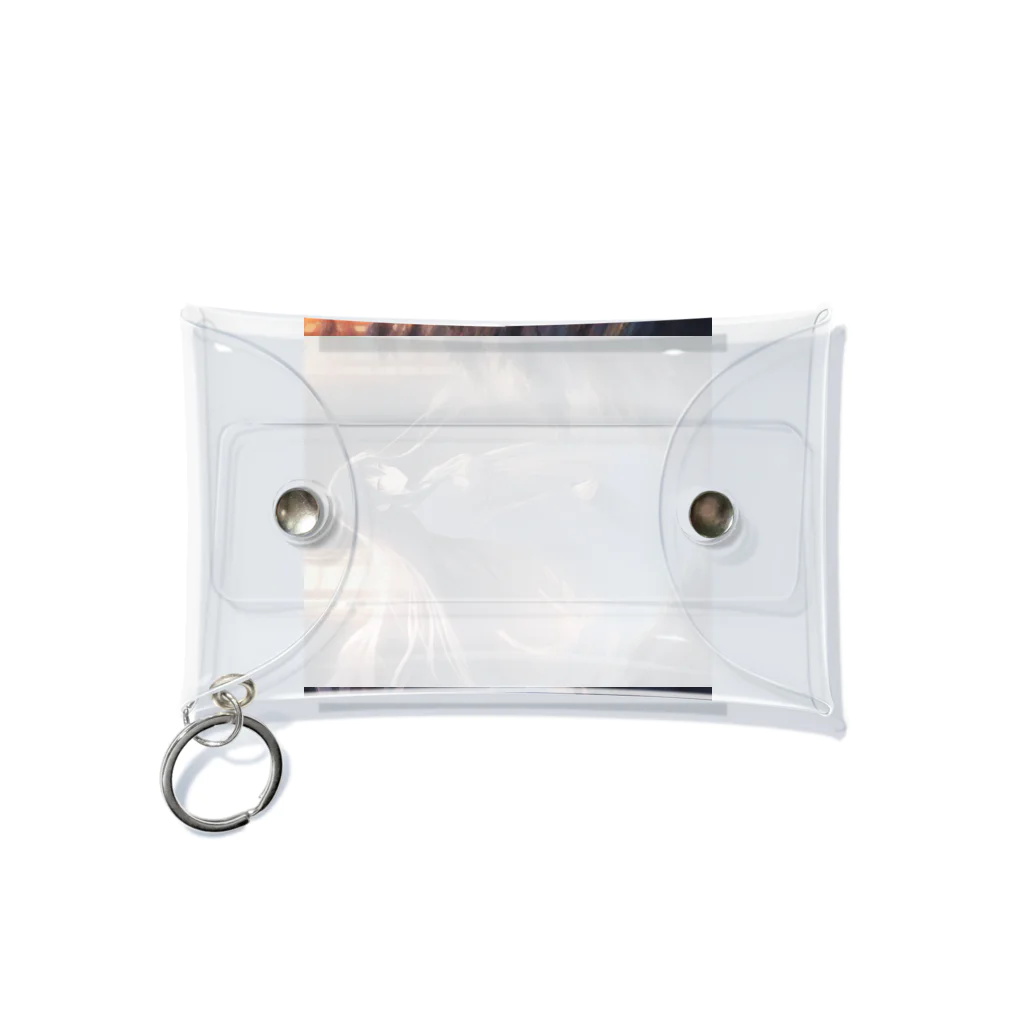 TKD shopの着物少女 Mini Clear Multipurpose Case