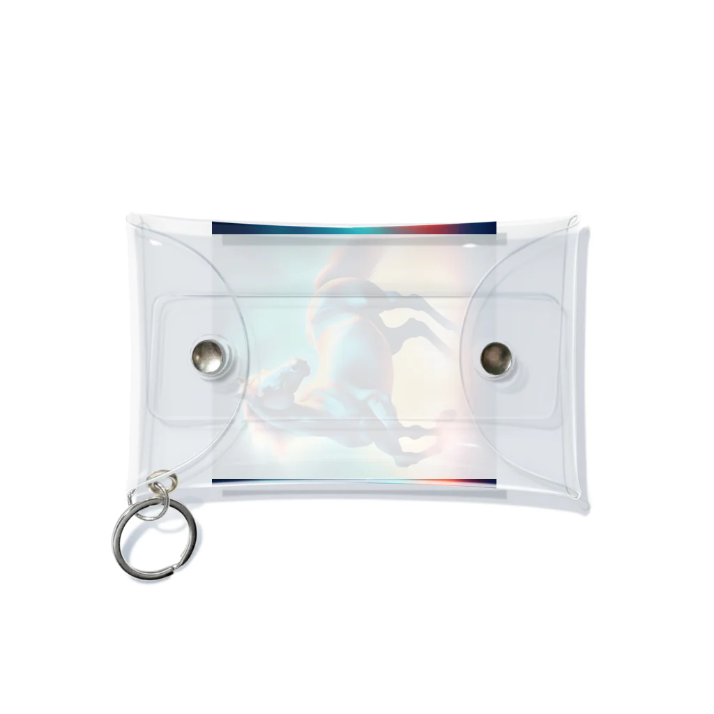 Miyuu101529の幻想的な馬 Mini Clear Multipurpose Case