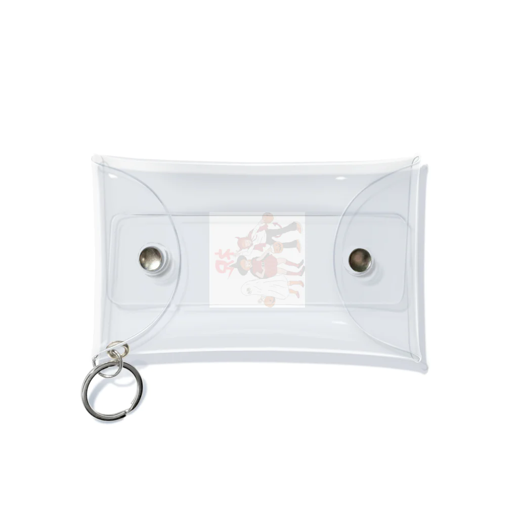 suke-maruruのハロウィン祝 Mini Clear Multipurpose Case