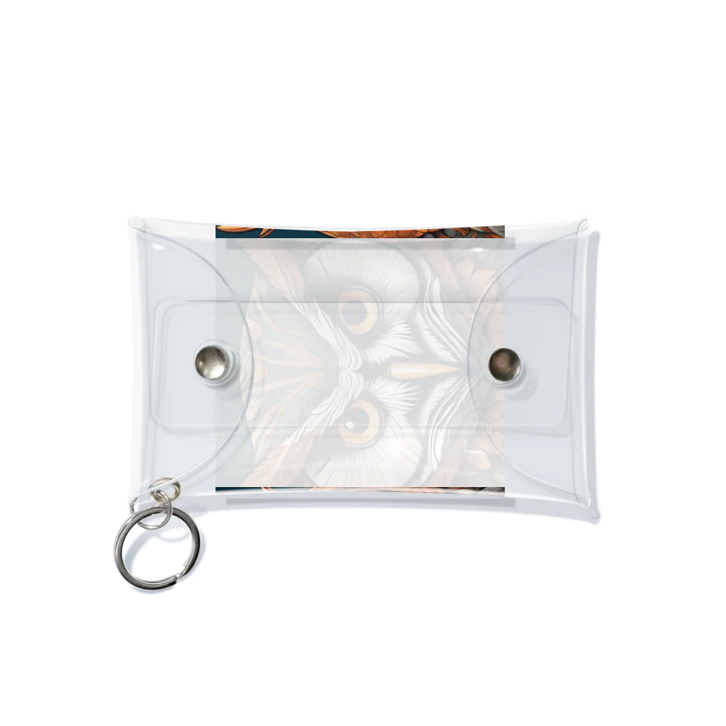 kstm_comのフクロウくんグッズ Mini Clear Multipurpose Case