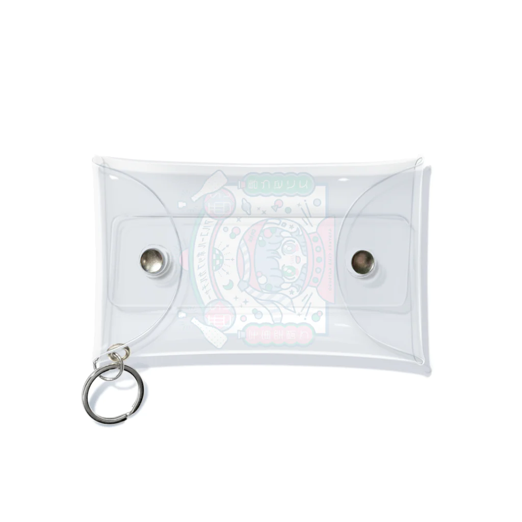 アルコールポップカルチャーのアルコールポップカルチャー〈朝やけクラブ活動〉 Mini Clear Multipurpose Case