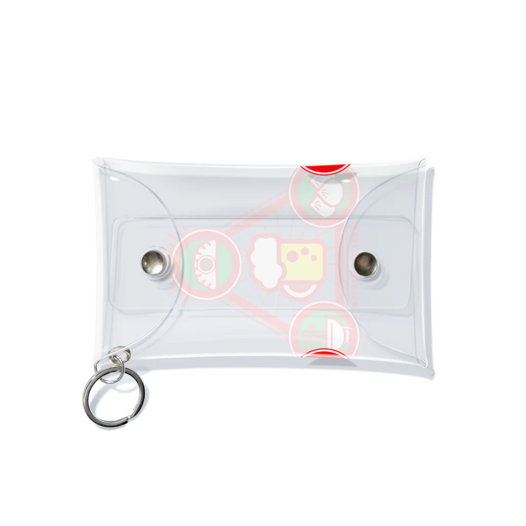 アルコールポップカルチャーのアルコールポップカルチャー〈酒屑飯店〉 Mini Clear Multipurpose Case