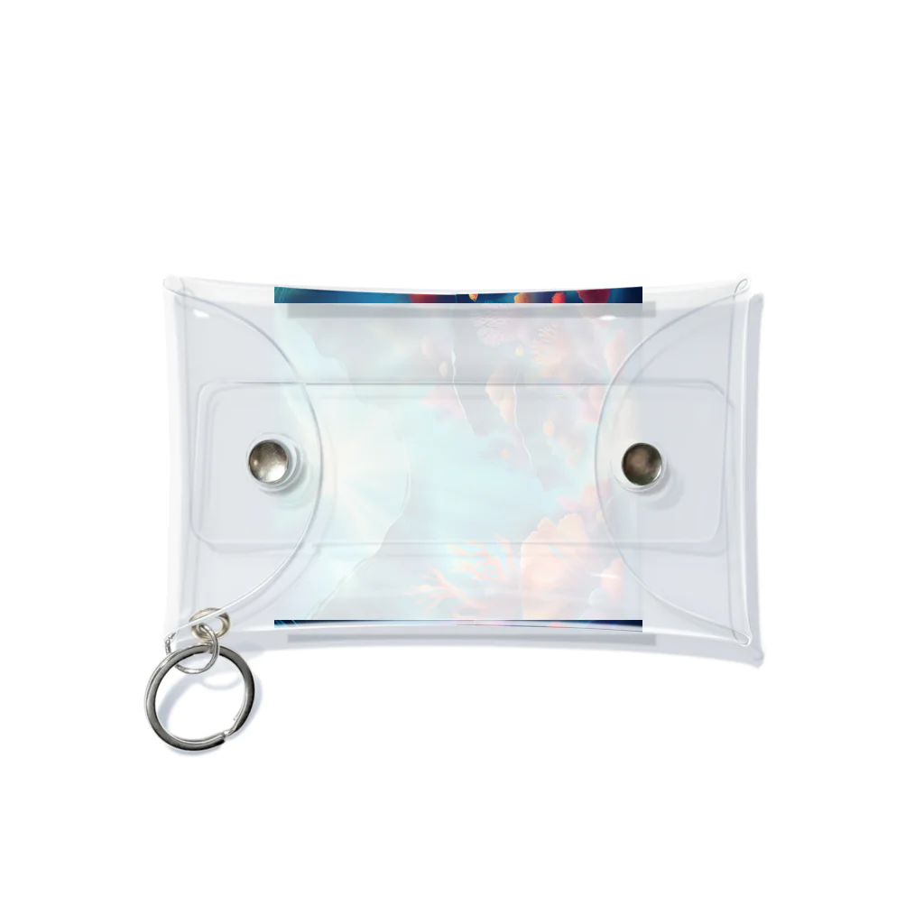 AQUARIUMのサンゴ礁 Mini Clear Multipurpose Case